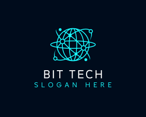 Global Tech Network logo design