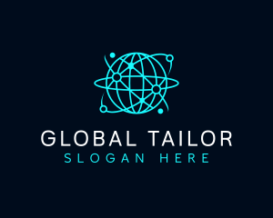 Global Tech Network logo design