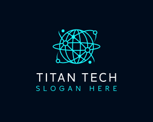 Global Tech Network logo design