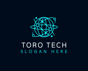 Global Tech Network logo design