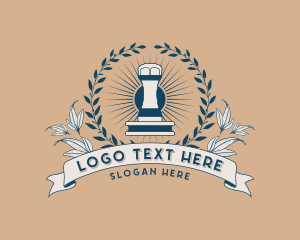 Office Supply - Legal Notary Stamp logo design