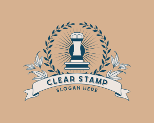 Legal Notary Stamp logo design