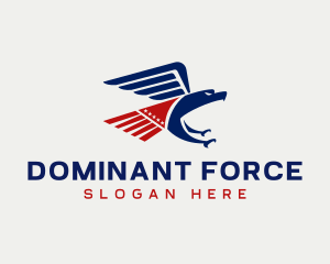 Political American Eagle logo design