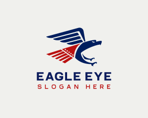 Political American Eagle logo design