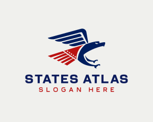 Political American Eagle logo design