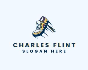 Fitness Activewear Sneakers Logo