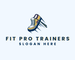 Trainers - Fitness Activewear Sneakers logo design