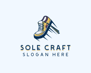 Shoe Activewear Sneakers logo design