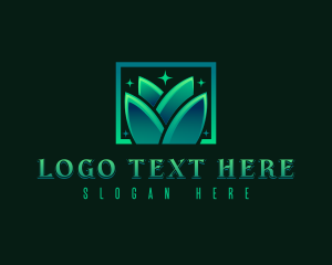 Environment - Leaf Eco Garden logo design