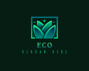 Leaf Eco Garden logo design