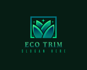 Leaf Eco Garden logo design