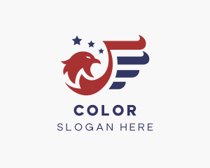Patriotism - American Eagle Patriot logo design