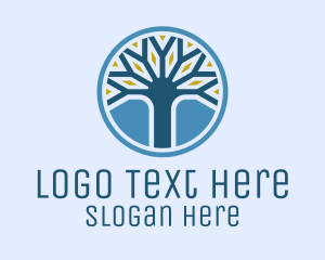 Faith - Spiritual Tree Life logo design