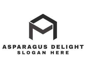 Logistics Box Delivery logo design