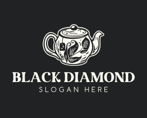 Organic Teapot Tea logo design