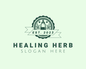 Cannabis Herb Medicine logo design