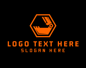 Industrial - Machinery Excavator Machine logo design