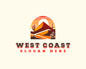 Western Desert Wilderness logo design