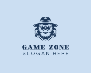 Monkey Hat Gaming logo design