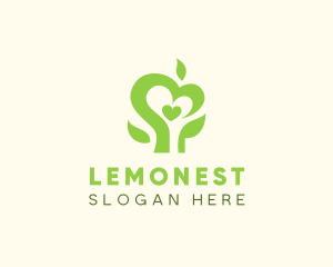 Treatment - Healthy Tree Organic logo design