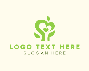 Juice - Healthy Tree Organic logo design