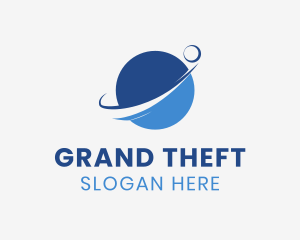 Stockholder - Modern Planet Orbit logo design
