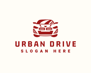 Car Driving Automotive logo design