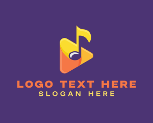 Songwriter - Music Media Player logo design