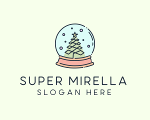 Holiday - Christmas Snow Globe logo design