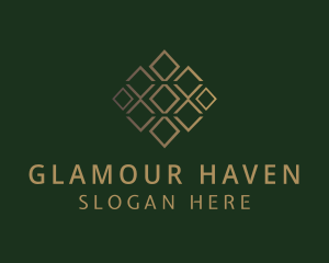 Golden Luxury Diamonds logo design