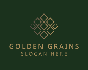 Golden Luxury Diamonds logo design