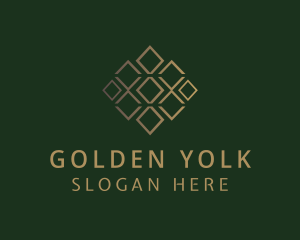 Golden Luxury Diamonds logo design