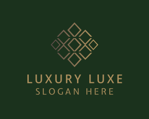 Golden Luxury Diamonds logo design