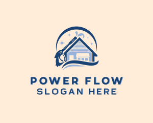 Residential Home Power Washer logo design