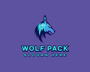 Wolf - Wild Wolf Canine logo design