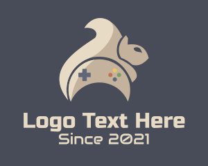 Internet Cafe - Squirrel Gamepad logo design