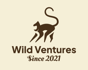 Wild - Brown Wild Monkey logo design