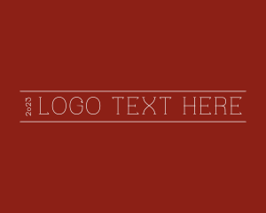Wordmark - Elegant Stylish Business logo design