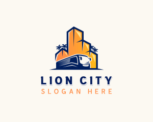 City Bus Transportation logo design