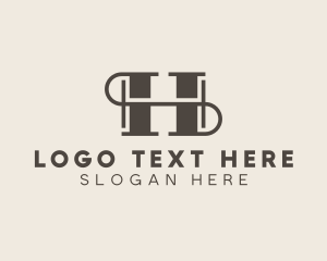 Event Planner - Styling Boutique Letter H logo design