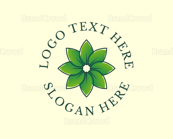 Organic Flower Gardening Logo