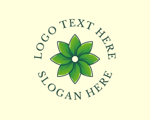 Tea - Organic Flower Gardening logo design