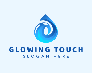 Moisturizer - Water Droplet Liquid logo design