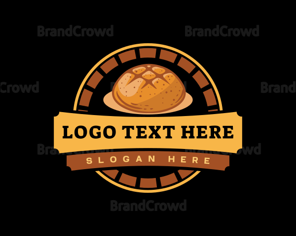 Oven Bakery Bread Logo