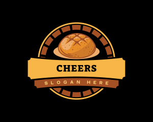 Oven Bakery Bread logo design