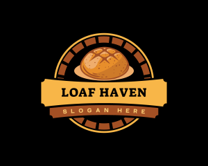 Loaf - Oven Bakery Bread logo design