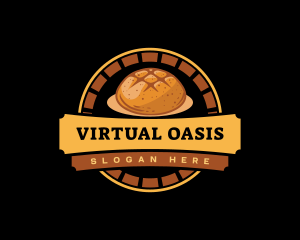 Oven Bakery Bread logo design