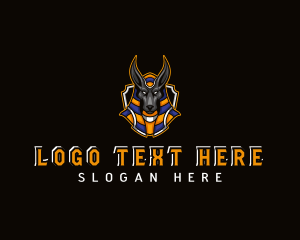 Egypt - Egyptian Pharaoh Anubis logo design