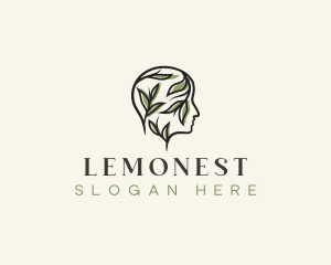 Psychology - Leaf Mental Wellness logo design