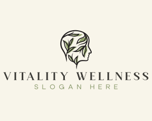 Leaf Mental Wellness logo design